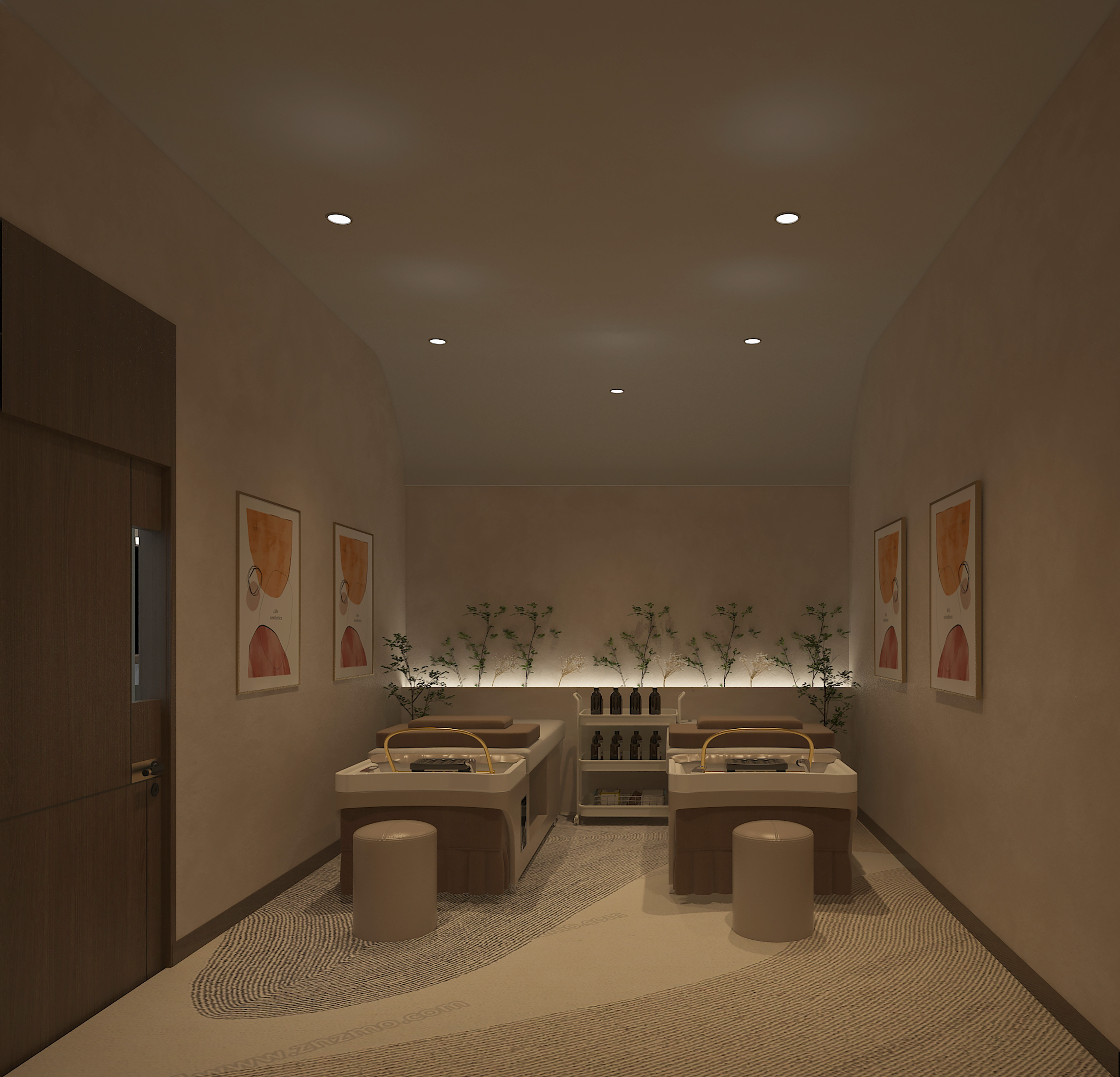 SPA会所养生馆-12