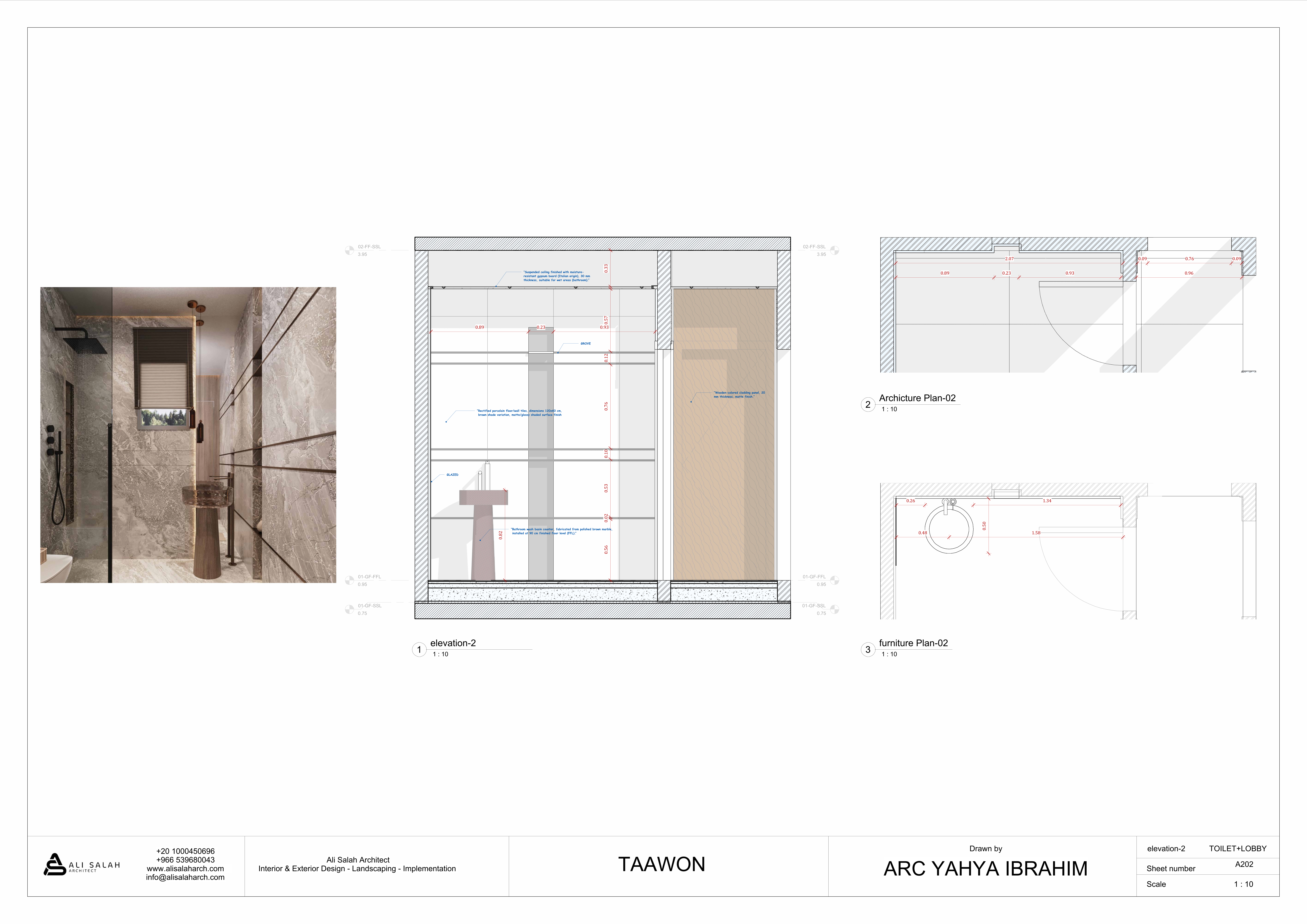 LOD(300)-TOILET- Shop Drawing-9