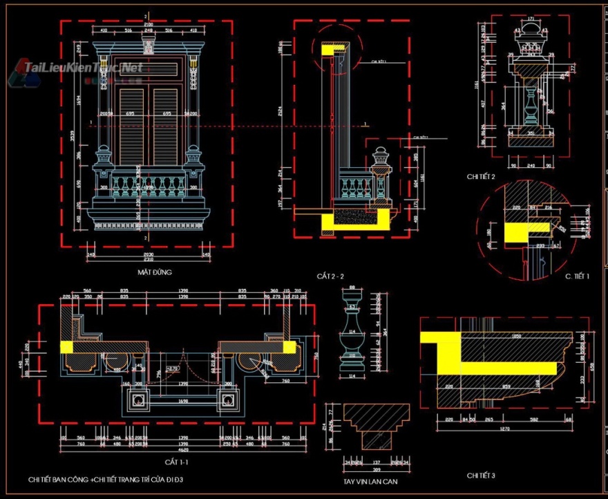 别墅古堡3层新古典设计方案(10·22m)-51