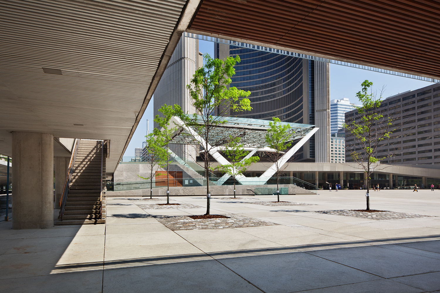 多伦多 Nathan Phillips Square 更新 · 现代公共空间的典范-8