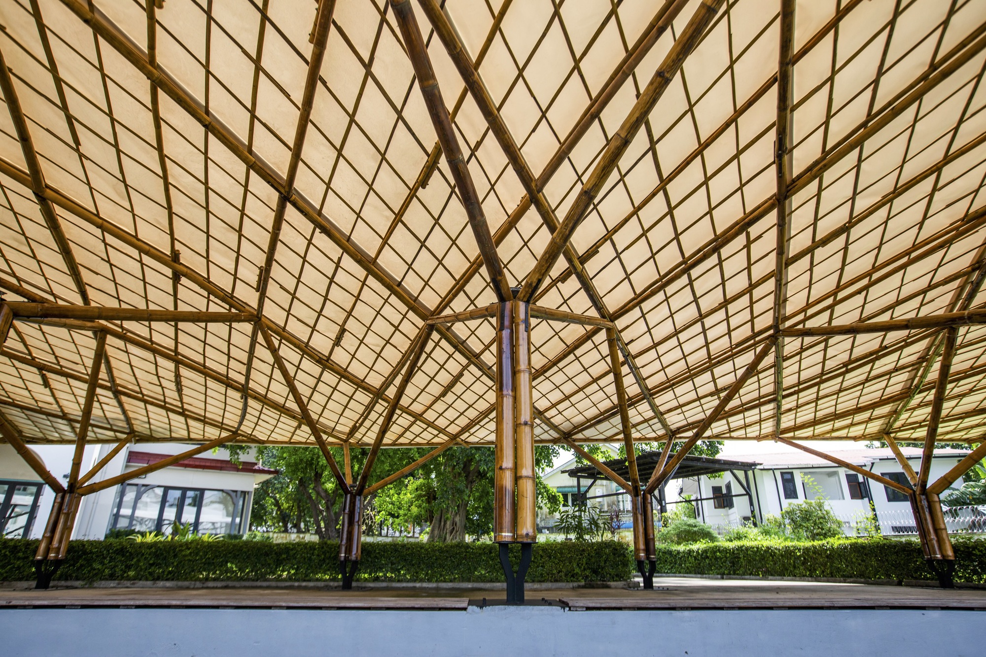 无限体育中心，蓝色圣殿丨缅甸-29