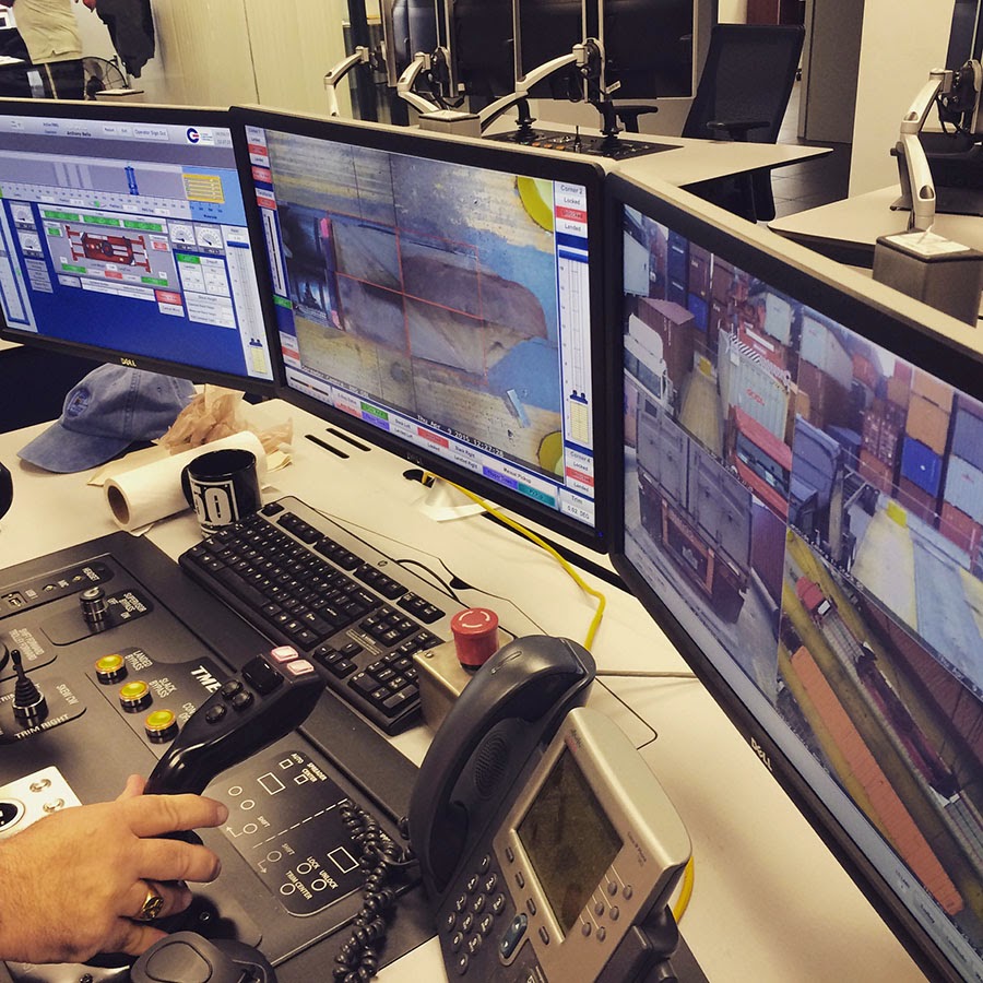 纽约基础设施观测站组织的贝永全球集装箱码头参观项目丨美国新泽西-14