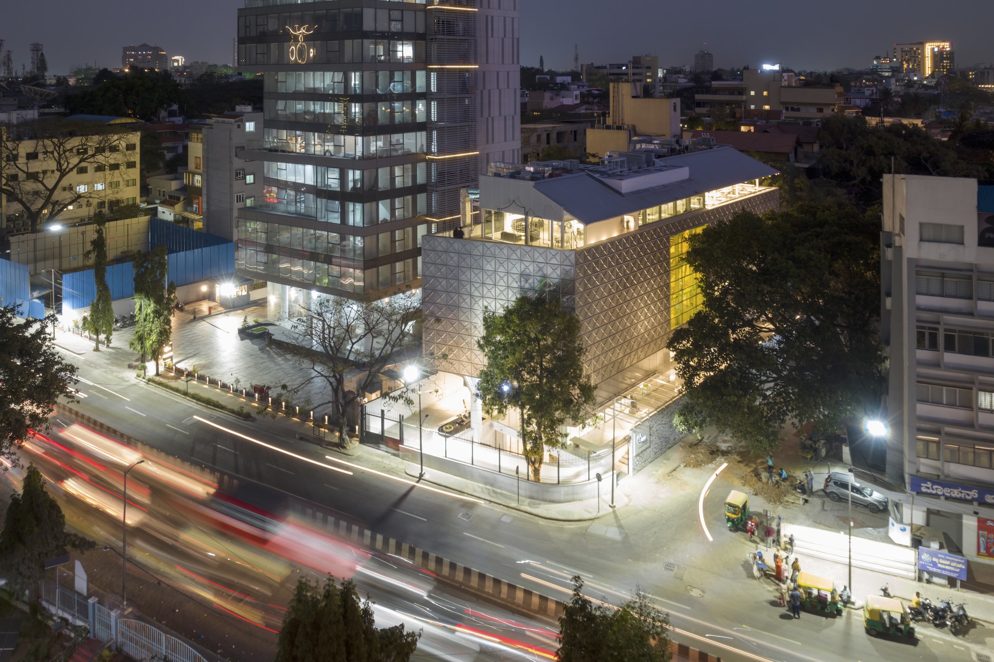 艺术与摄影博物馆丨印度班加罗尔丨Mathew and Ghosh Architects-37