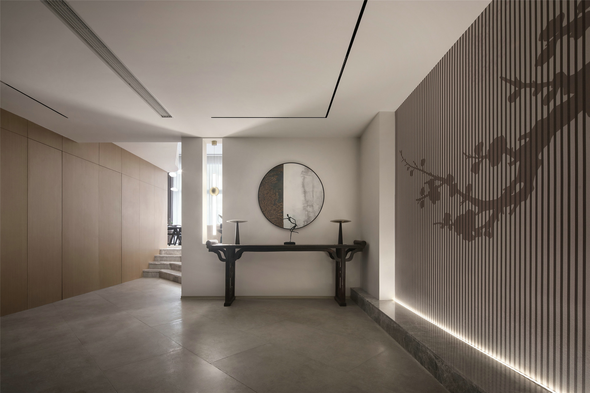 贵阳这波大平层设计，把“曲线高级感”玩成了家居顶流-17