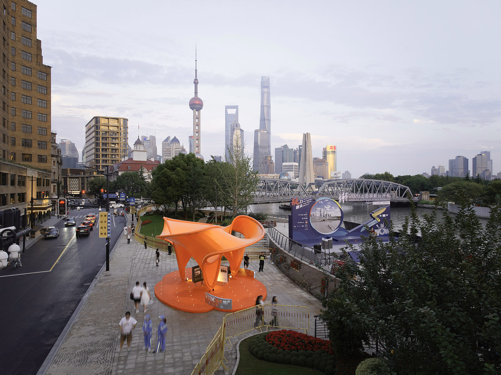 上海赛艇公开赛·海泰展亭丨中国上海丨零几建筑-7