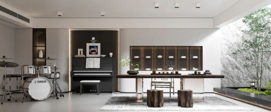 滨江·春翠里(166 户型带地下室)户型全案落地实景丨中国杭州丨龙庭设计-88