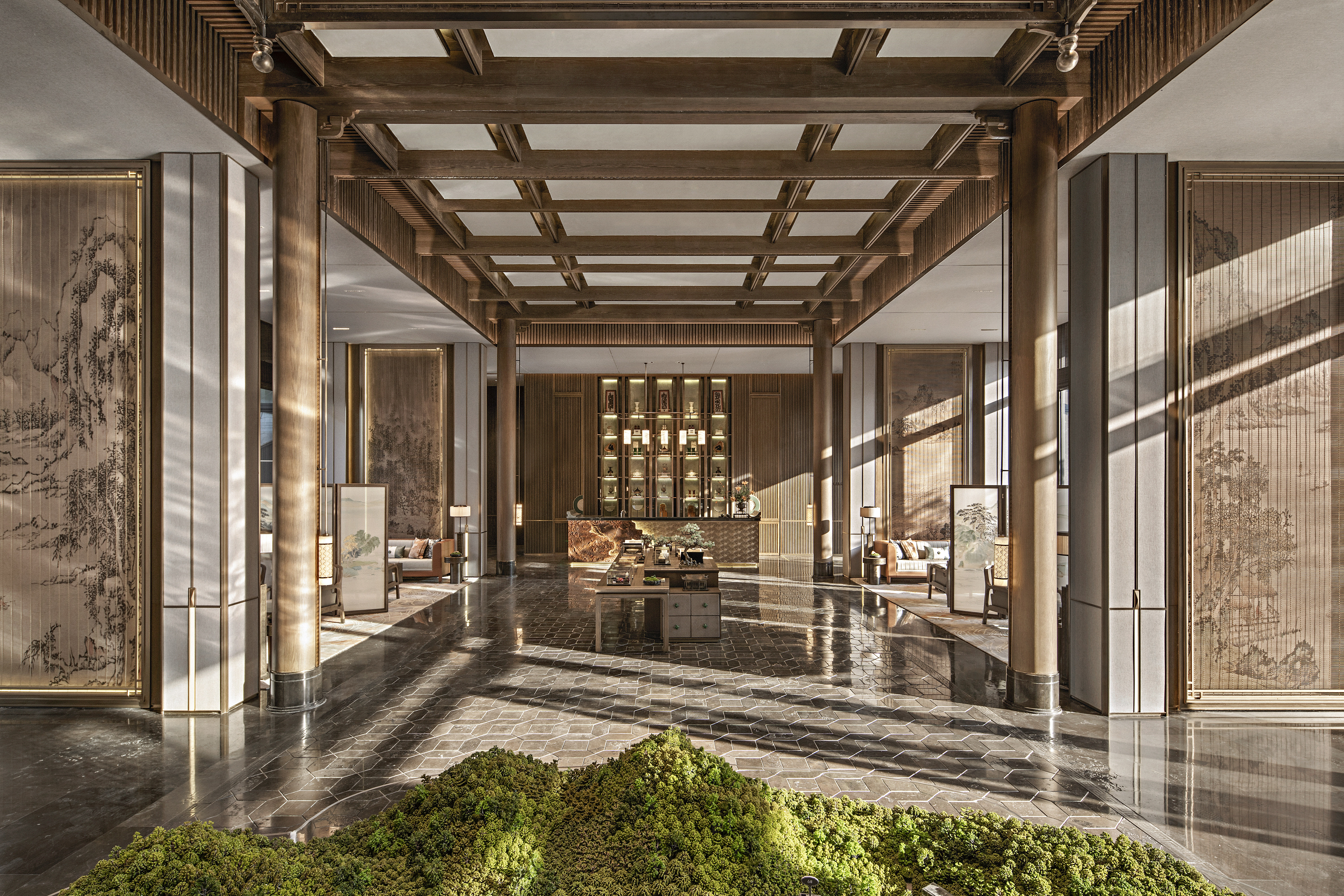 盘石设计 | 1300㎡中式设计，千年弦歌，续写宋代风雅-15