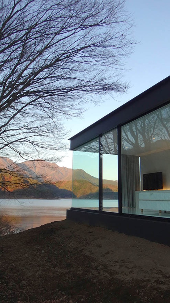 日本湖畔米斯式空间-28