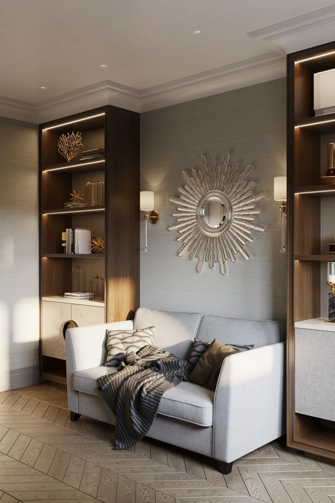 俄罗斯莫斯科 192·4㎡私人豪宅设计丨Julia Design-128