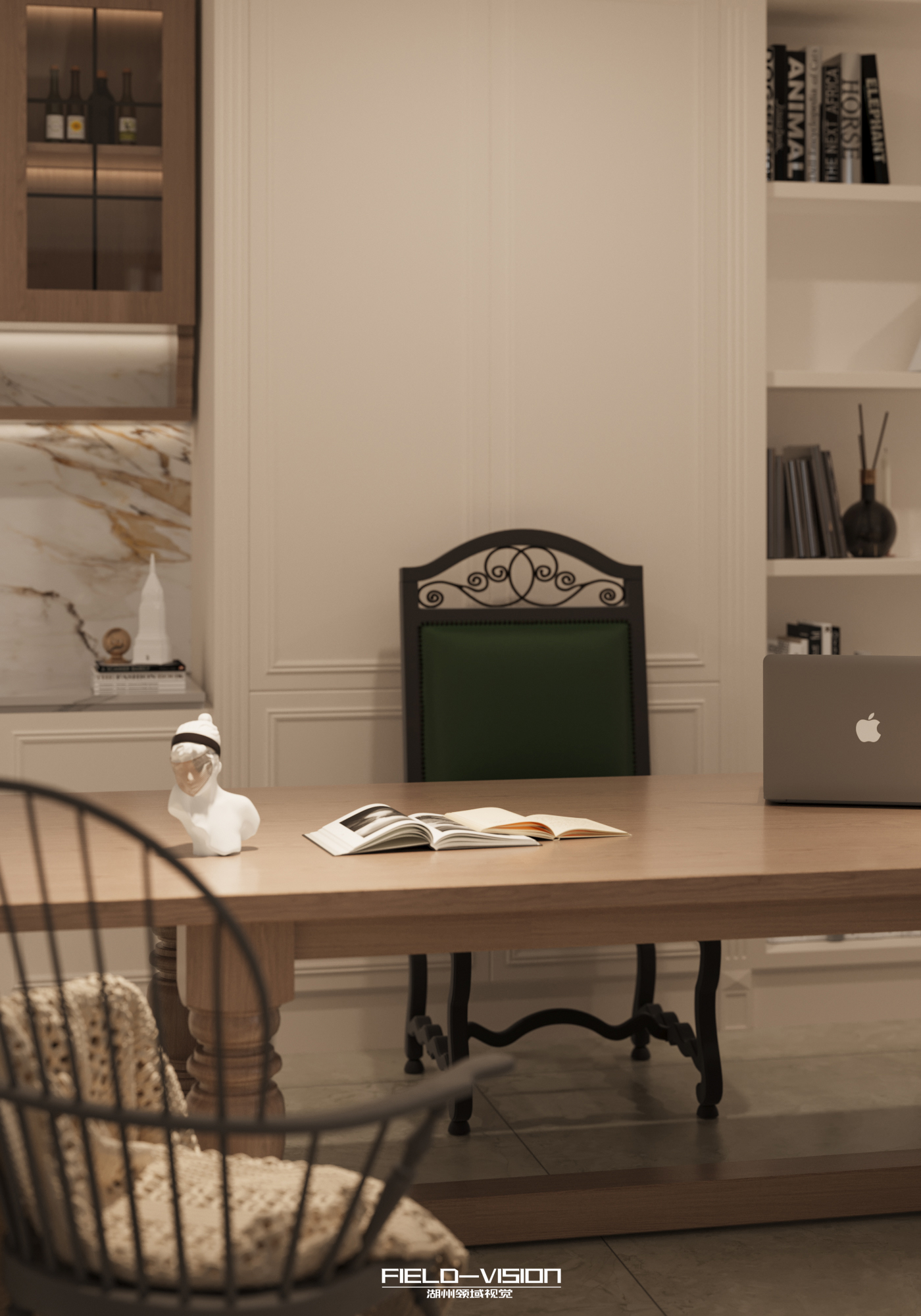 美式乡村风别墅-50