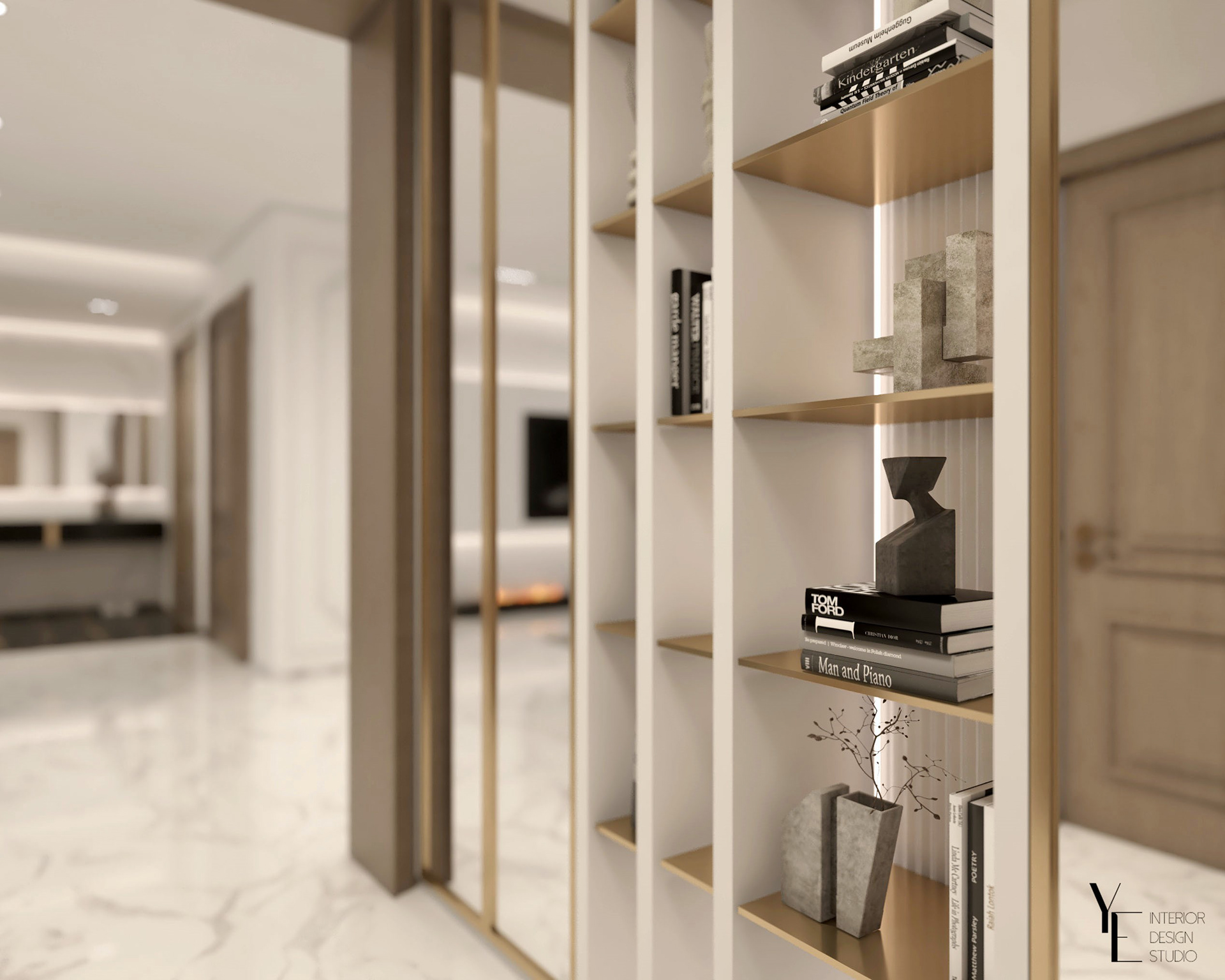 AZIZA APARTMENT 室内设计项目丨突尼斯丨YE INTERIOR-21