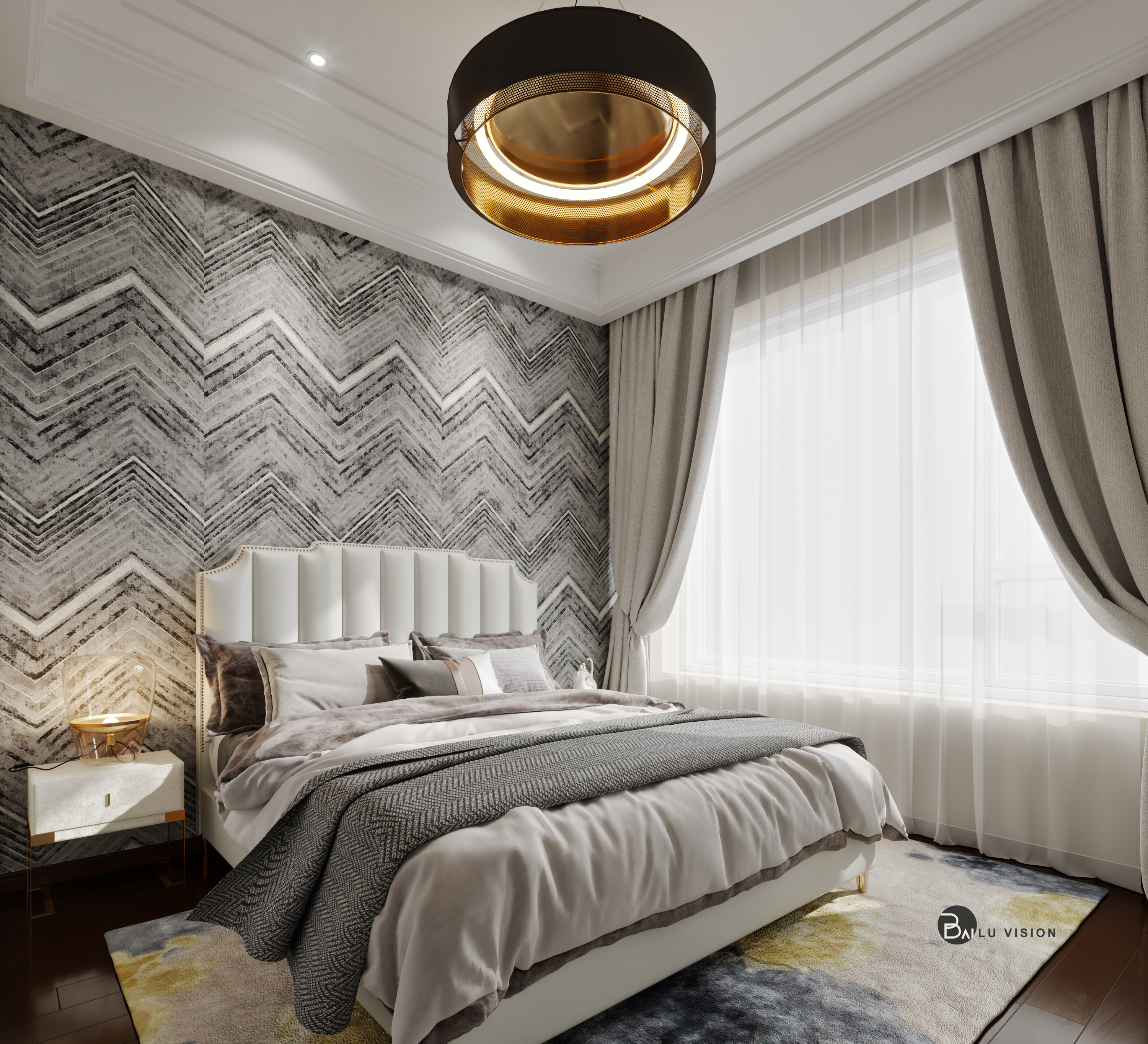 几套精装房的软装设计-2