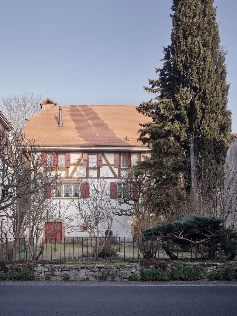 住宅与谷仓改造项目丨瑞士丨Atelier Pulver Architectes SA-14