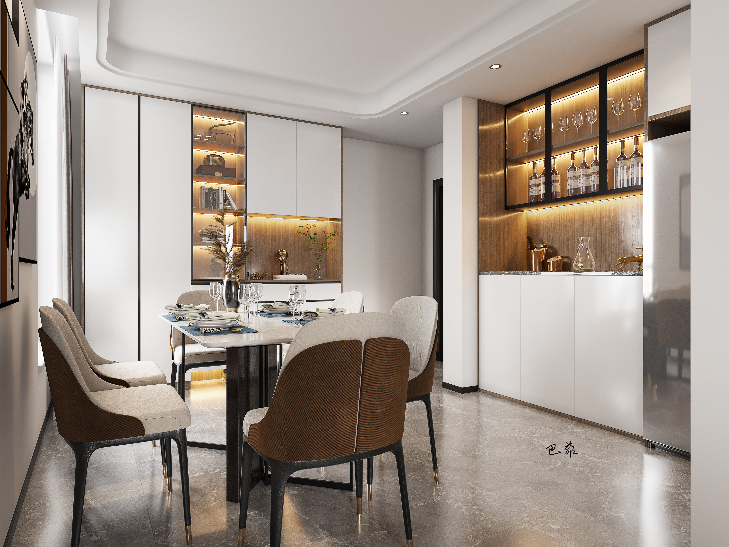 现代高级感与烟火气的完美融合丨某知名设计师-12