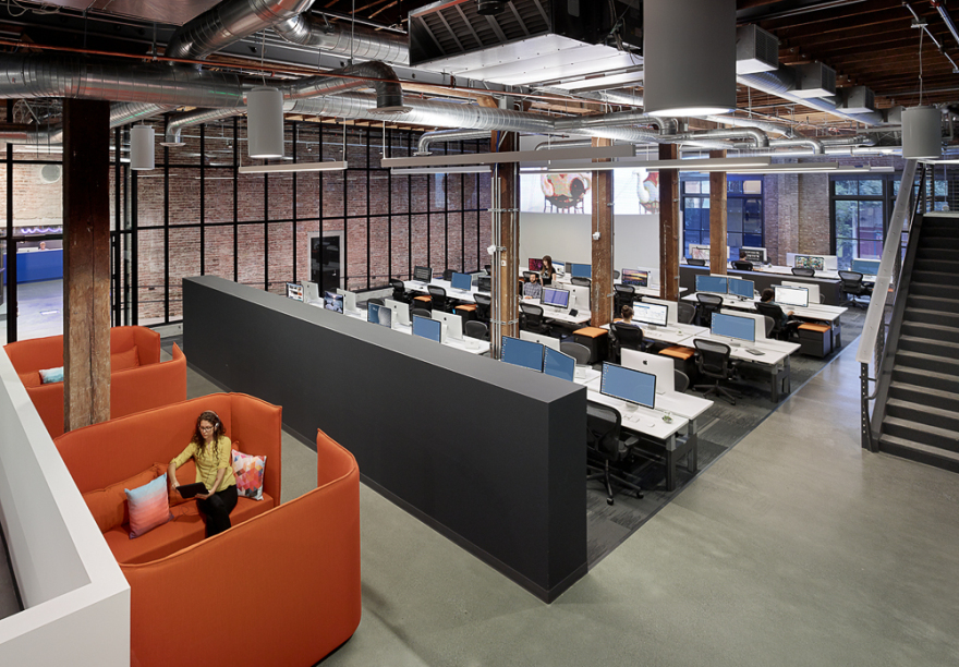 Weebly 办公室-- 旧金山历史仓库的现代改造-25