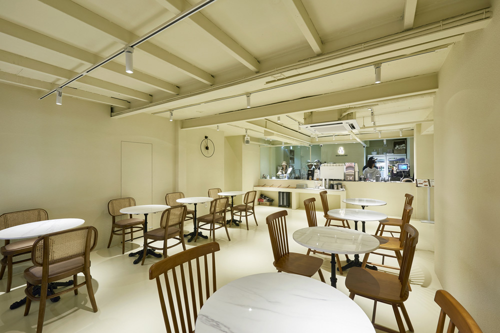 首尔 80 平高级设计咖啡厅-7