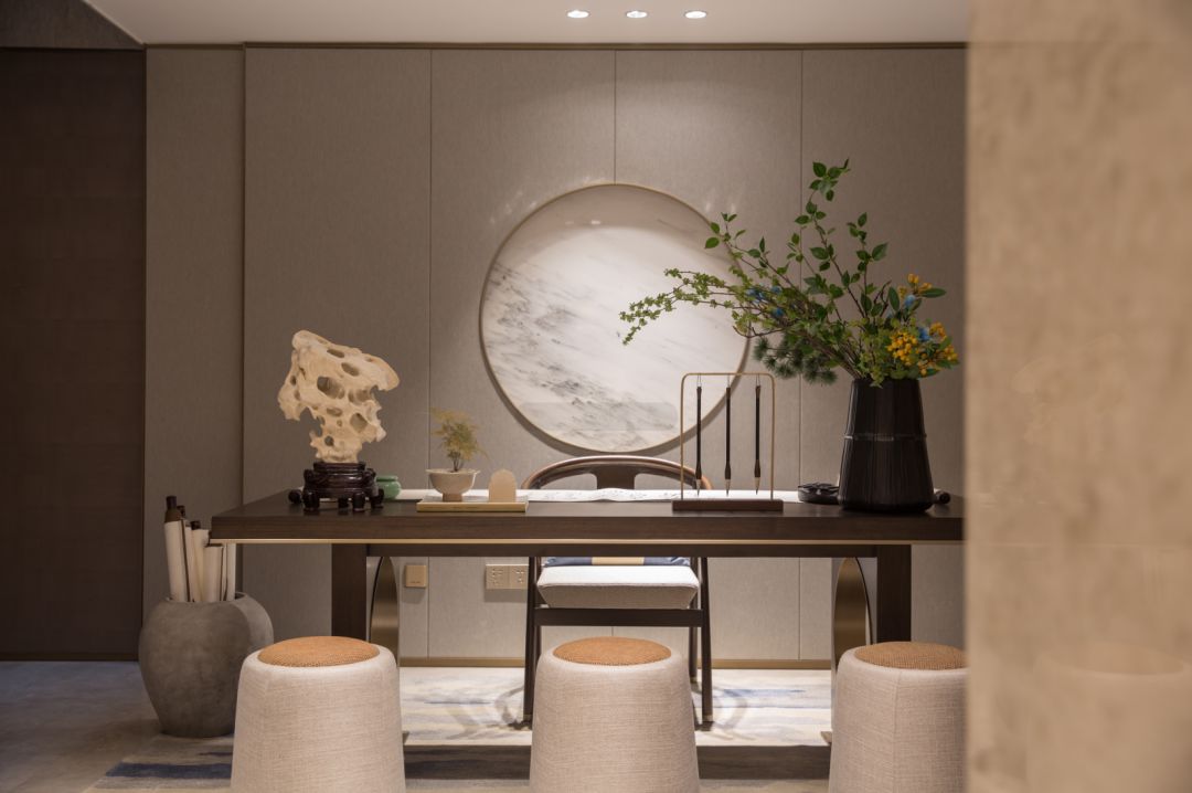 泰禾厦门龙池别墅样板间 | 新中式山水的宜居艺术-41