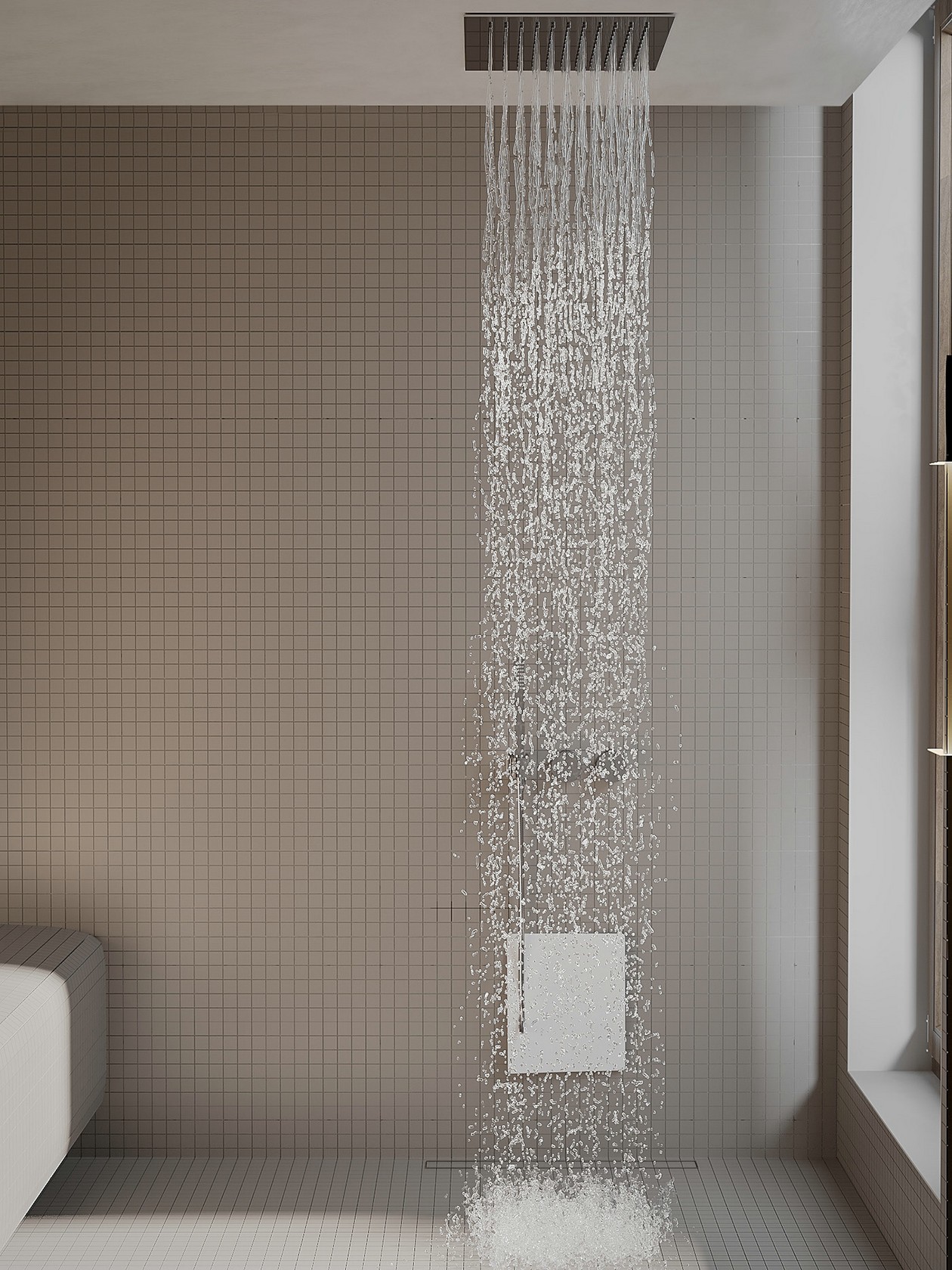 原木与灰 打造舒适有度的浪漫居地-12