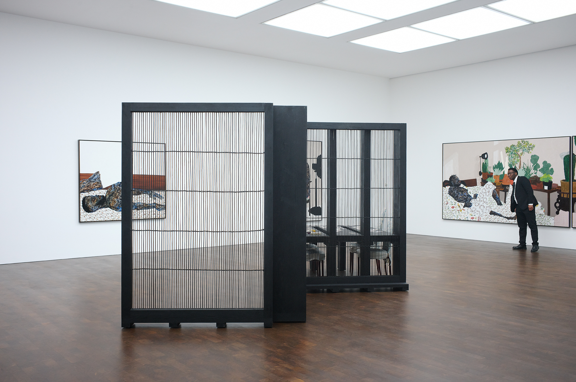 Awulai Ashia & Nkyinkyim Exhibition at Gagosian / DeRoche Projects-21