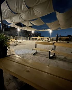 (Zelal) Shade Structure and Seating Units 1:1 Scale