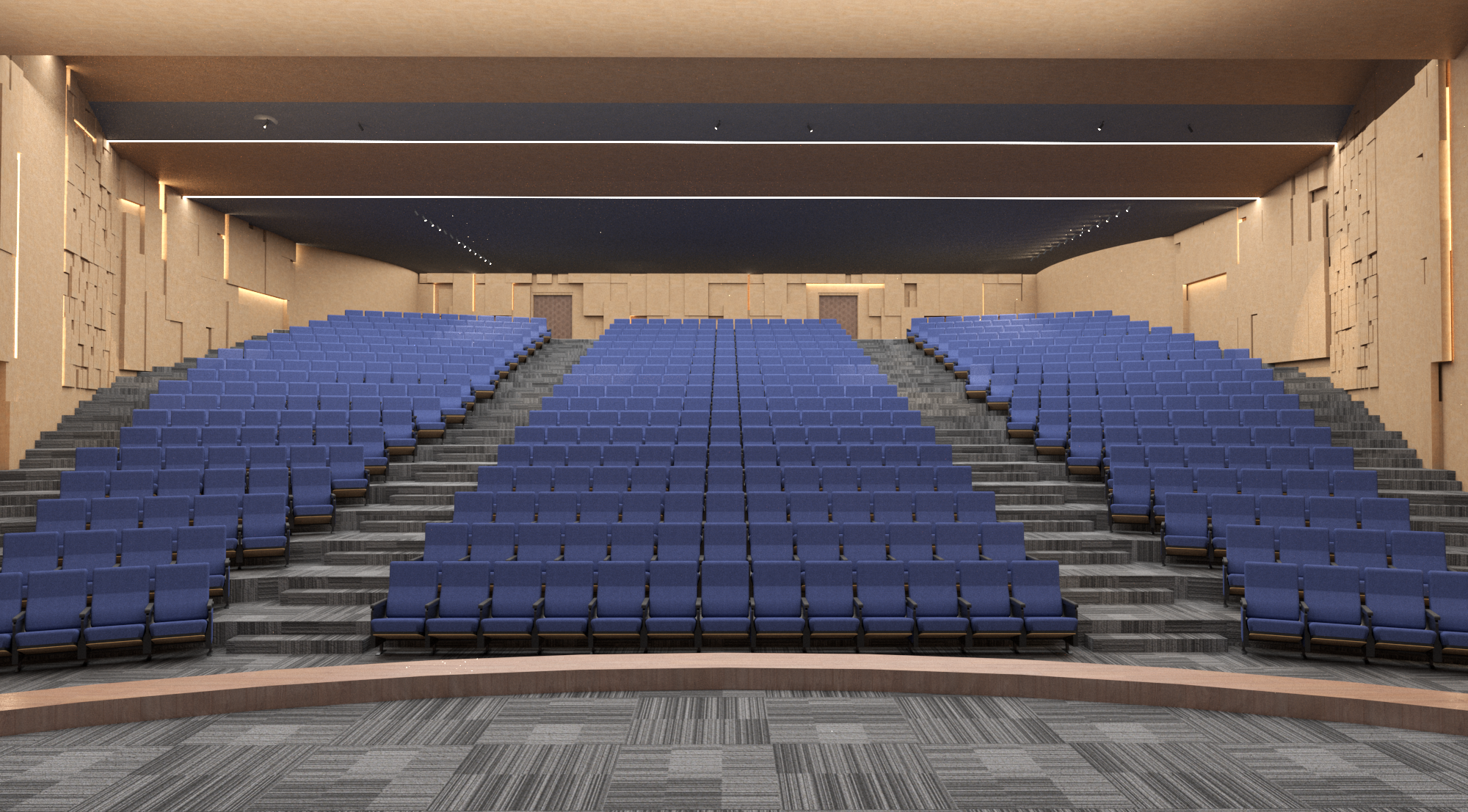 Audoterium design " Technical insulation" acoustics-56