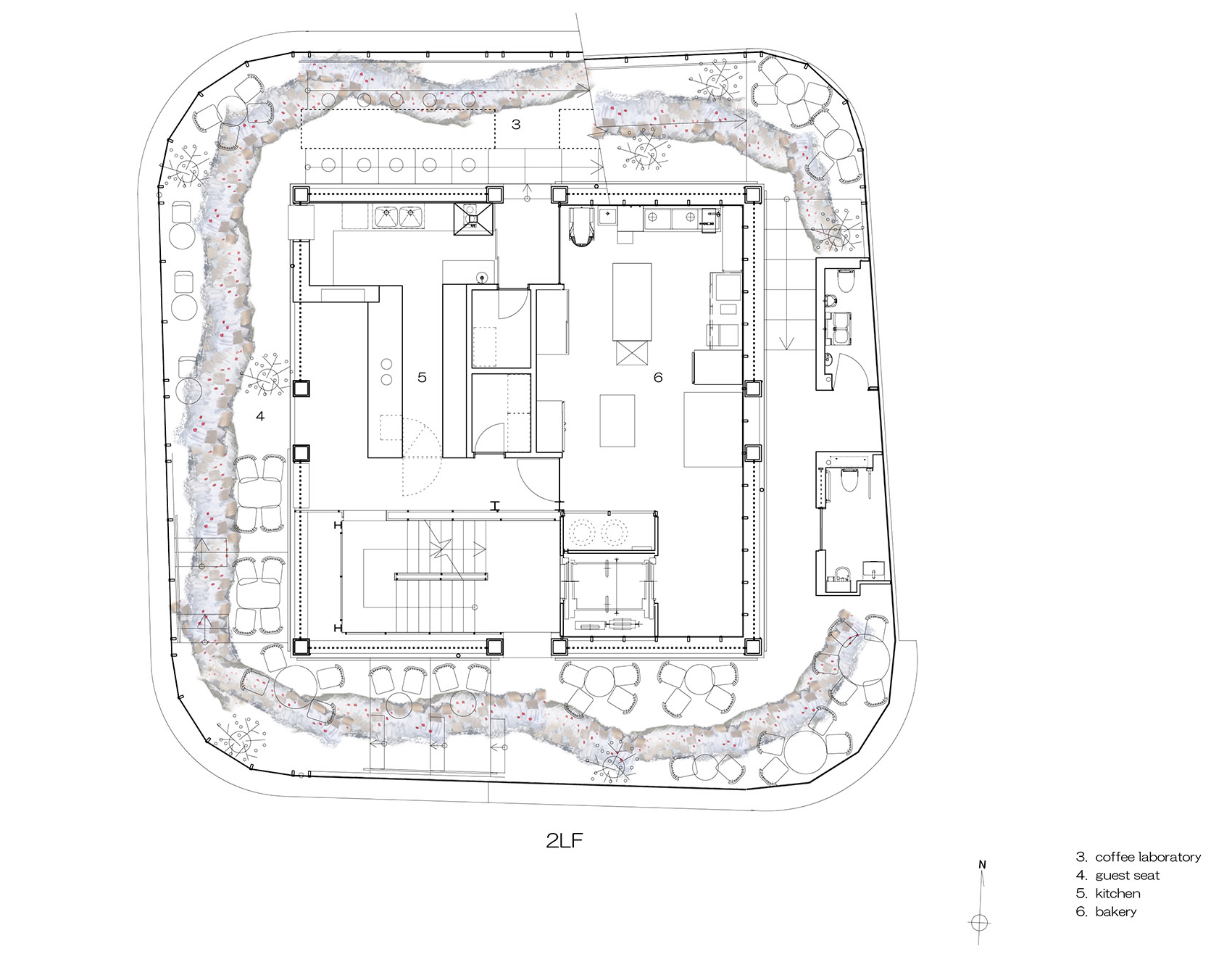 藤田咖啡丨日本大阪丨株式会社森下建築総研-41