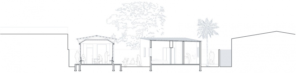 蓝色建筑 | 科特迪瓦可持续社区图书馆-37