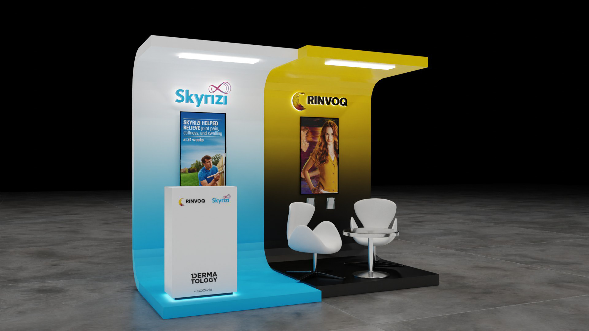 Abbvie 3D 展位设计  概念开发-14