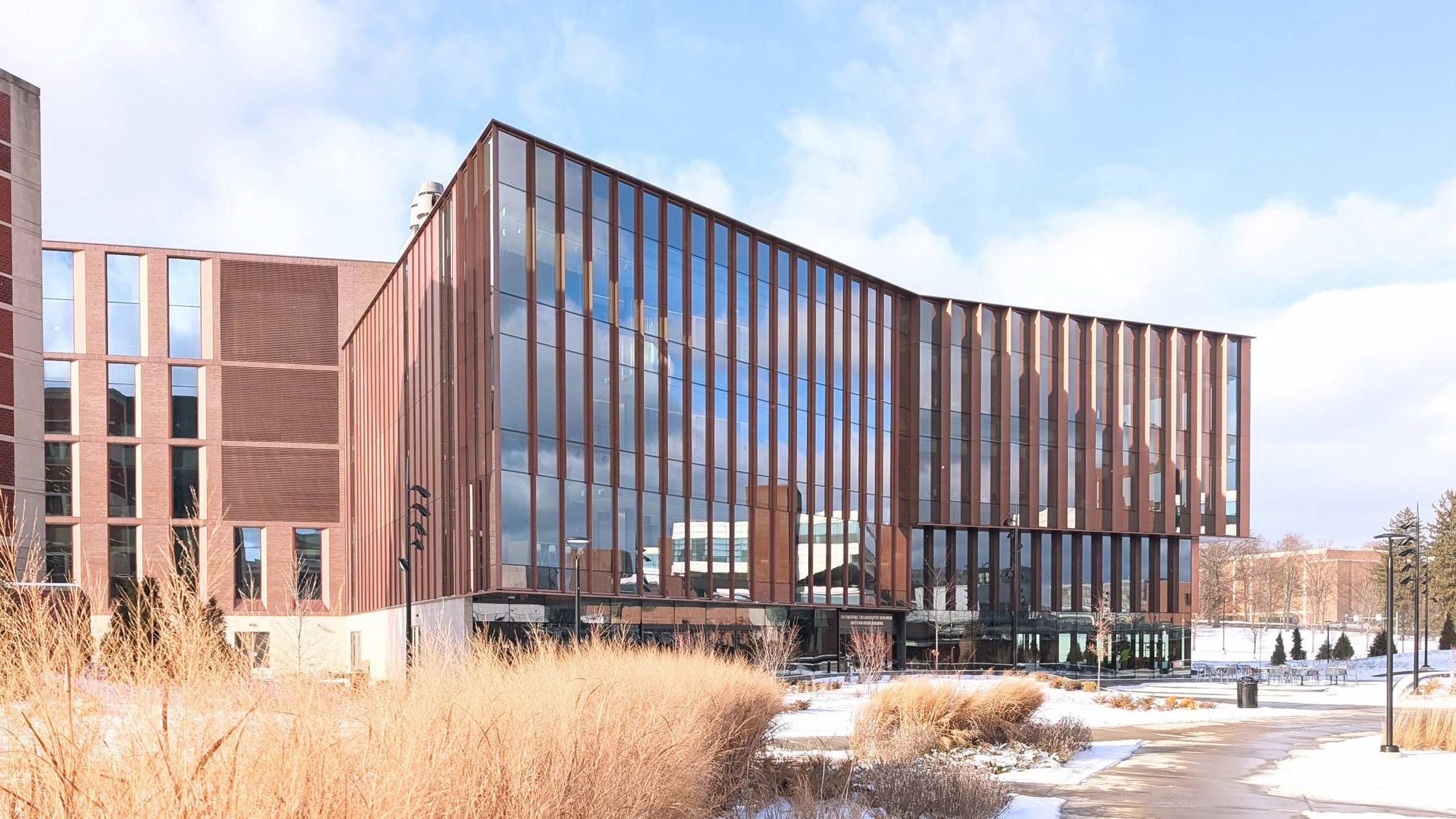 Payette creates engineering building with a "folded form" at Penn State University-0