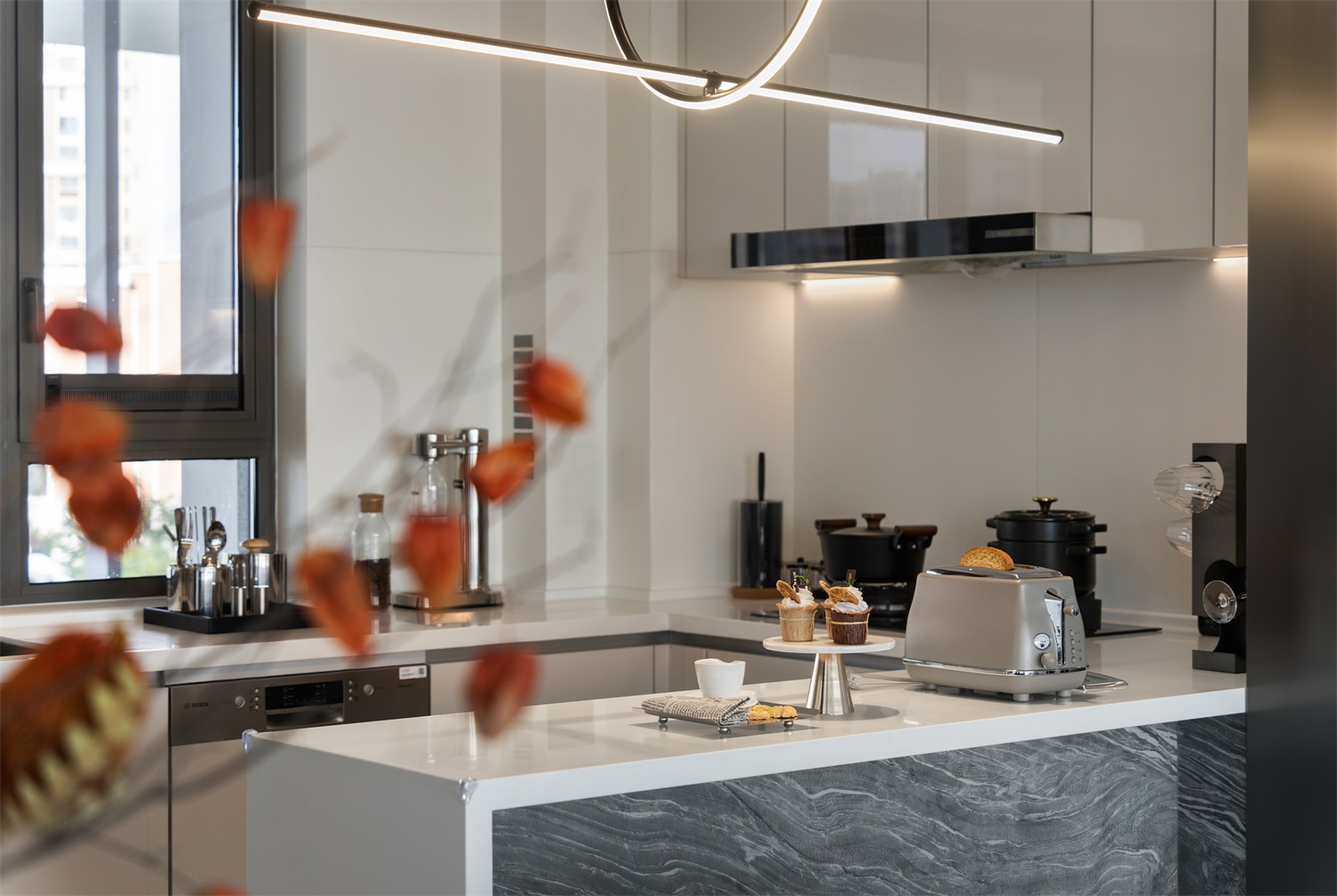 青岛云上观海样板间丨中国青岛丨D&P DESIGN-13