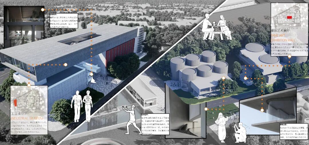 联合答辩组内第一的超实用优秀毕设！工业文明的当代转译！“传统布局＋工作坊”诞生出工业剧场！不做表面文章，只做有效更新！-12