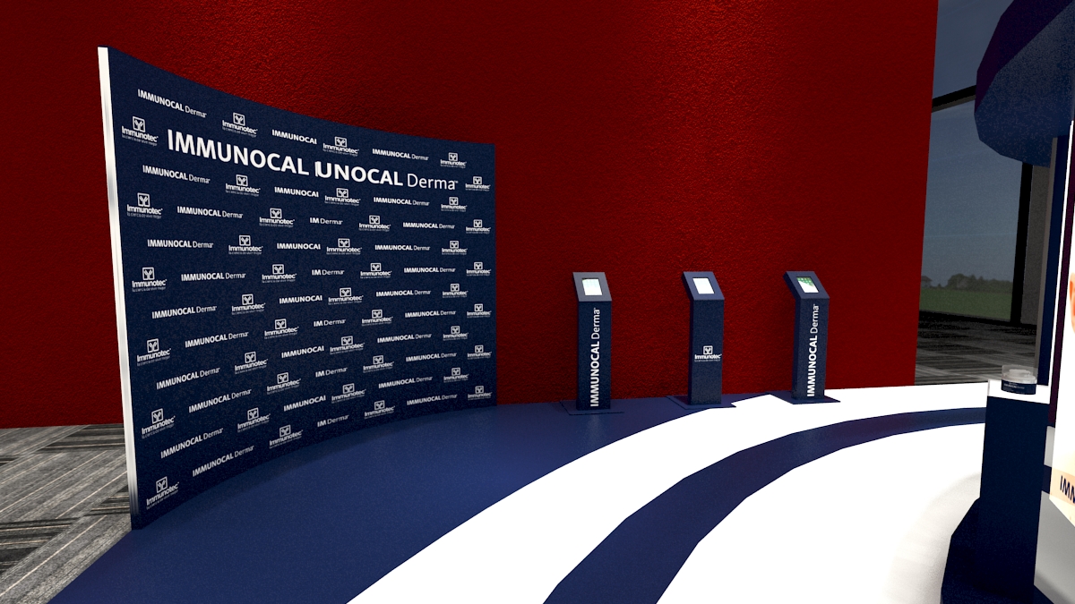 Immunocal Derma 化妆品展示台设计丨Stand Interactivo-12