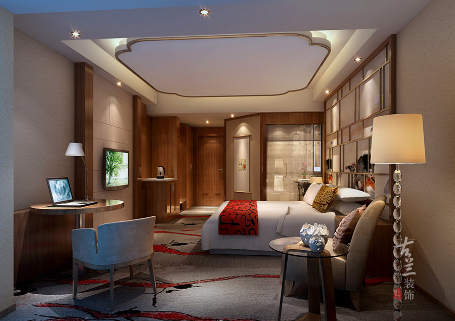 成都品香四季酒店——成都主题酒店装修设计成都设计师酒店装修设计-8