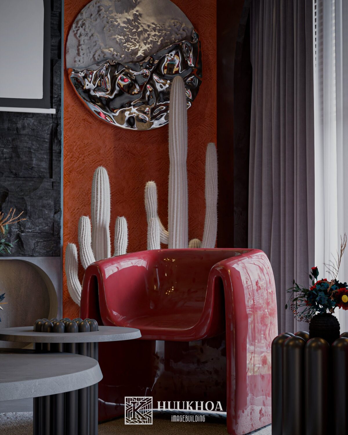 Sketchup客厅室内模型丨Huu Khoa-9