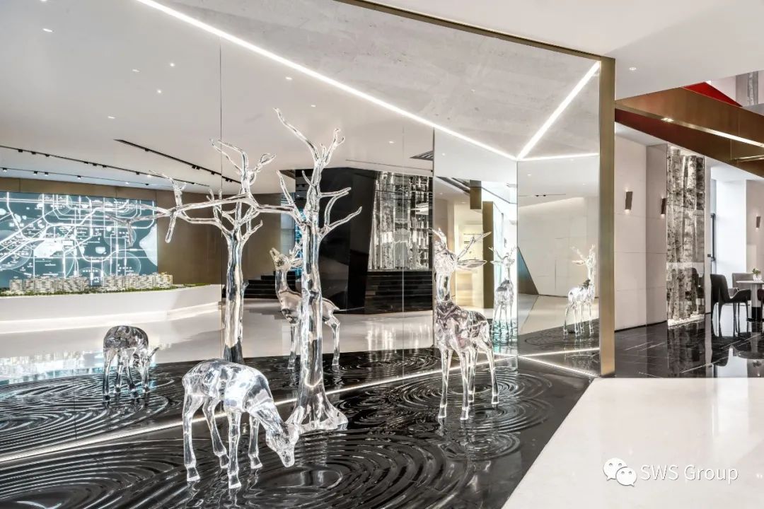 SWS 作品 | 虚实相生 万象天境：北京绿城和锦诚园售楼处-67