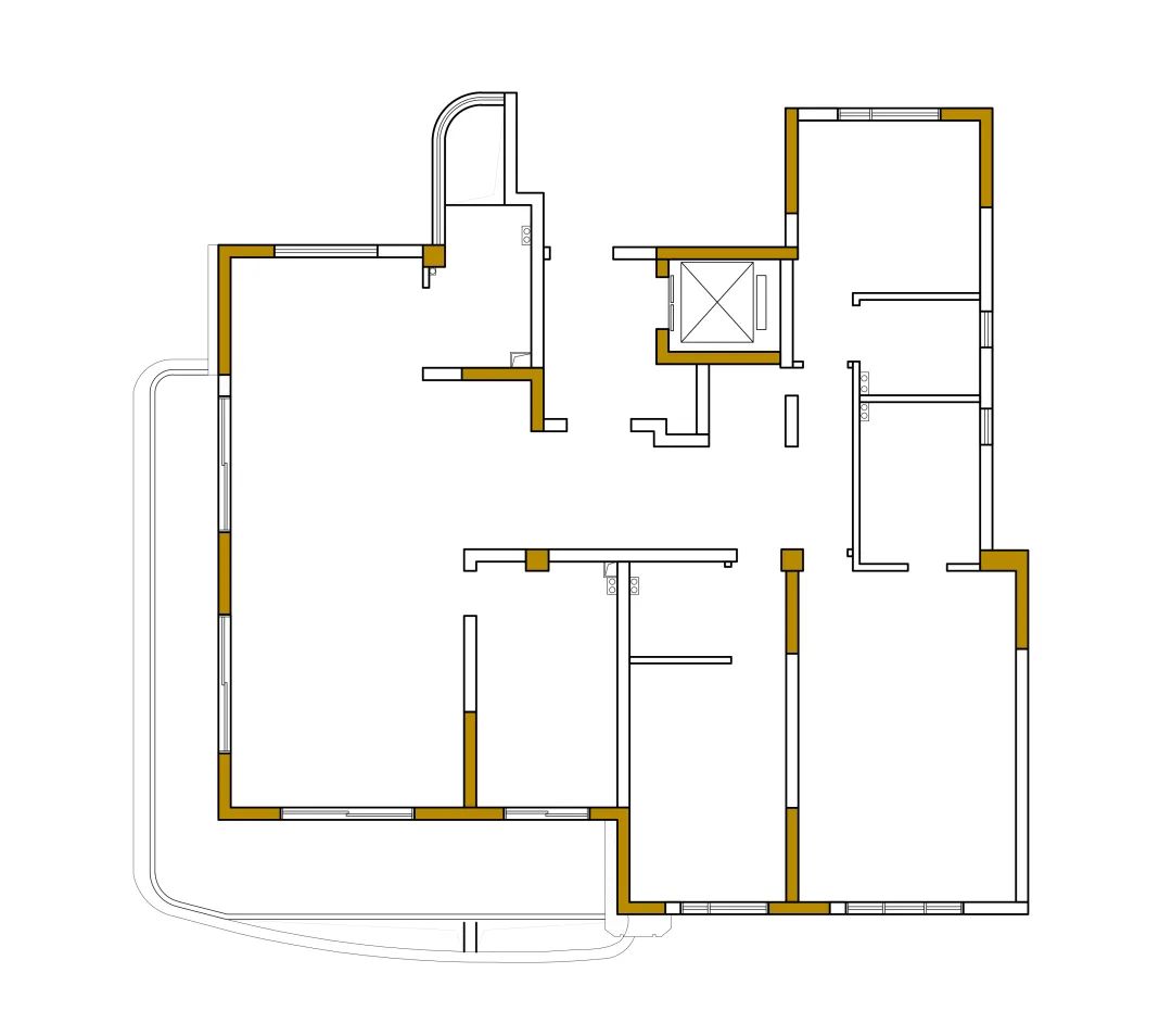 疏逸 · 230㎡奶油感磐多魔设计丨熹维设计-14
