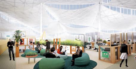 谷歌加州山景新园区 · 灵活办公空间-16