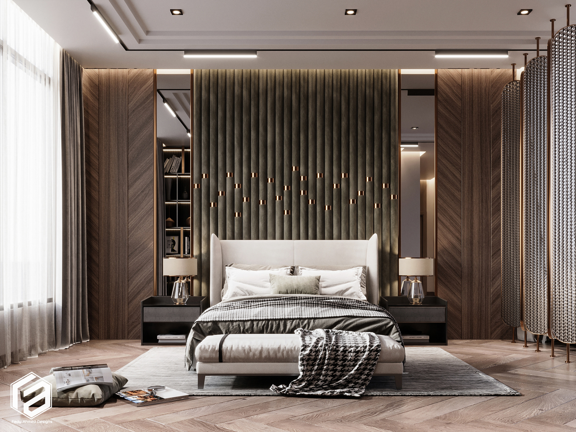豪华卧室丨阿曼丨Fady Ahmed-6