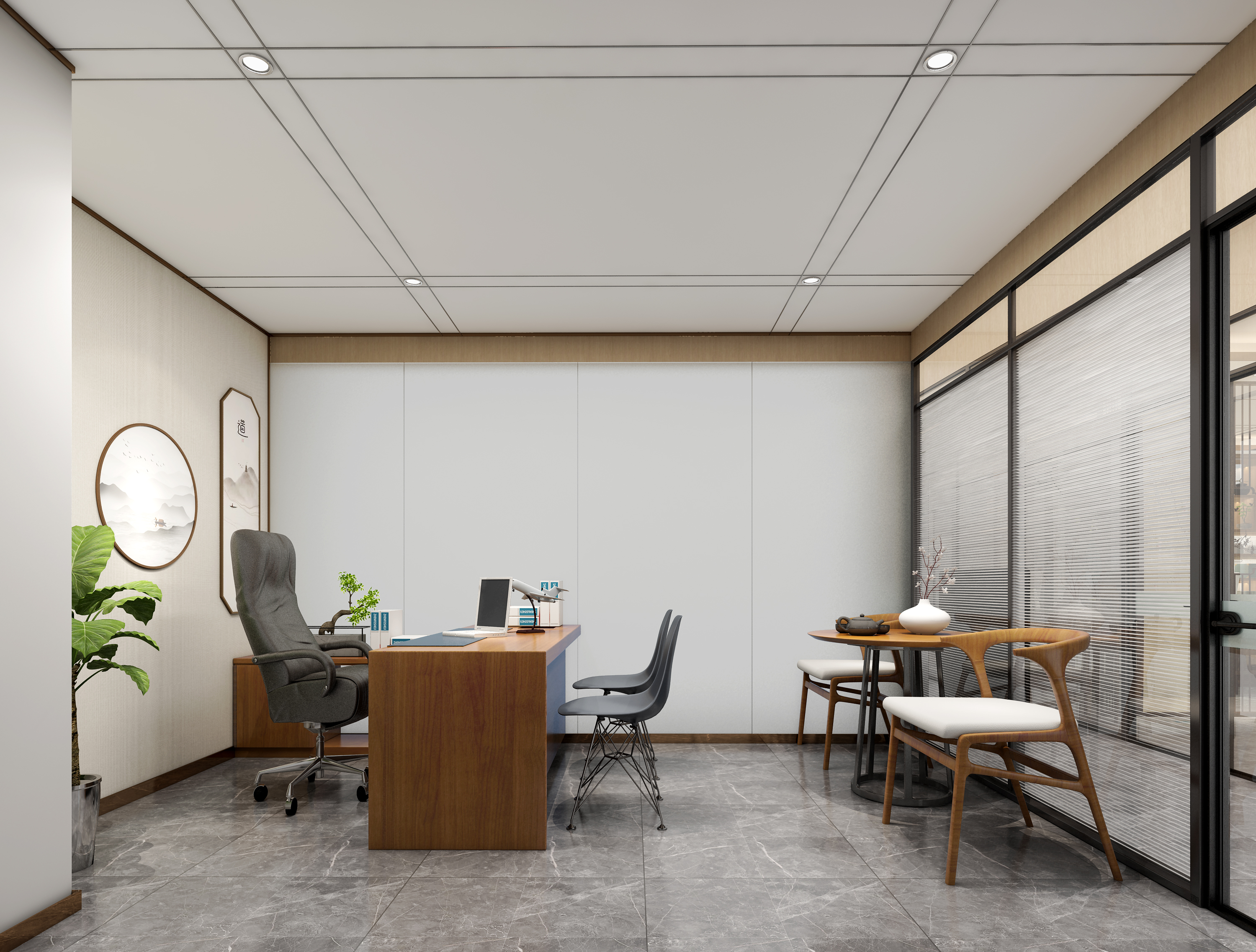 昆德医疗办公室丨河南天恒建筑装饰工程有限公司-12