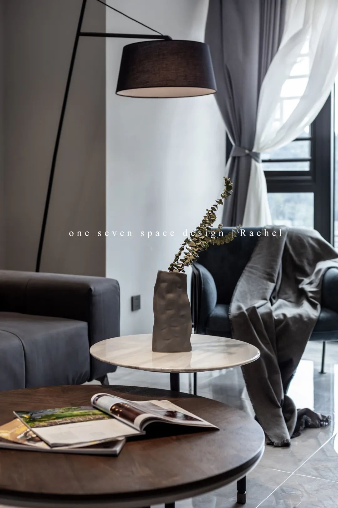 流淌岁月 · 港府四期现代家居设计丨one seven space design-25