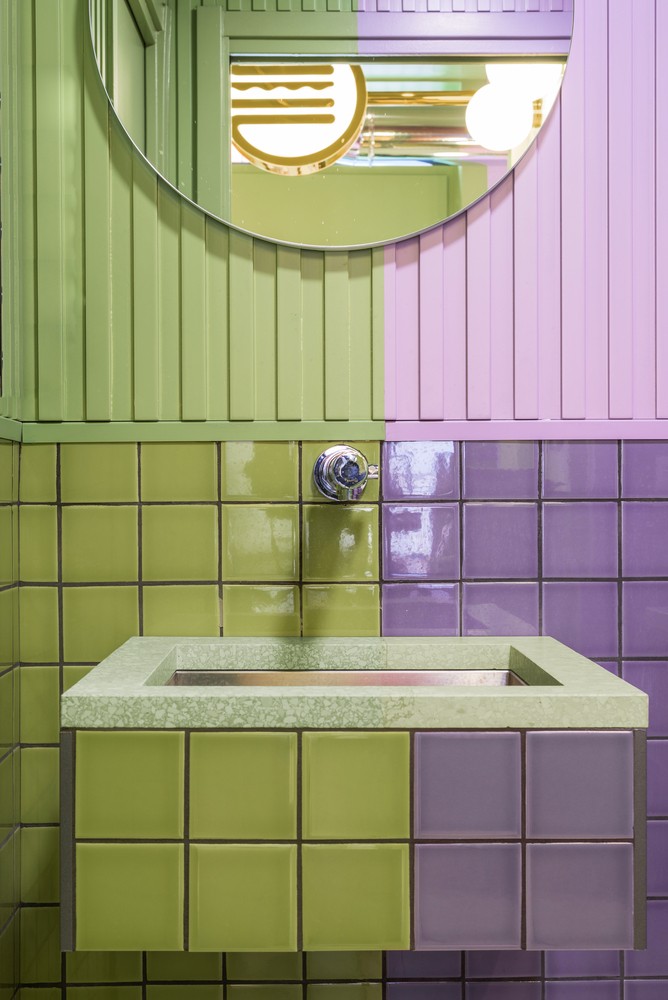 “Bun”汉堡吧丨意大利米兰丨Masquespacio建筑工作室-7