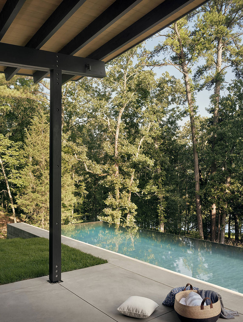 德州松林泳池现代宅-2