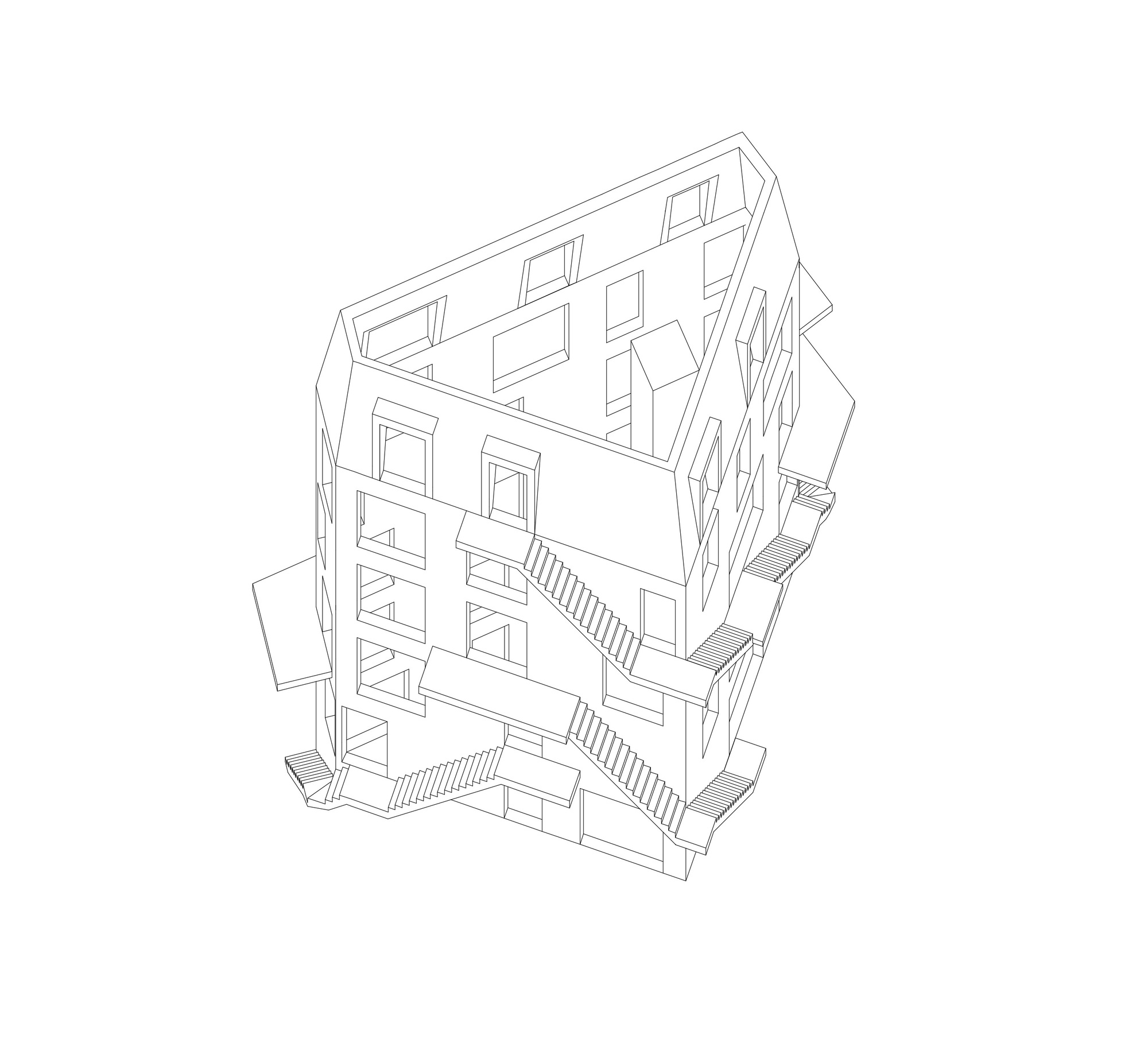 Immeuble Verdeaux Housing  / Dreier Frenzel Architecture + Communication-17