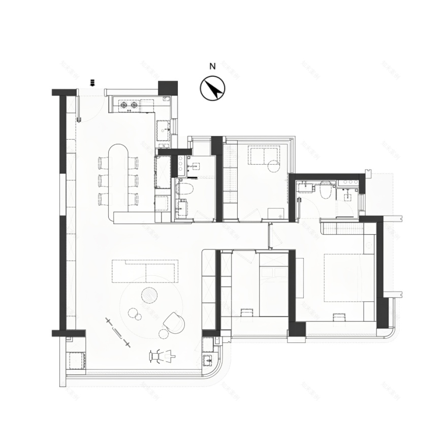 广州中海观云府丨中国广州丨Cubescape Design方景设计-44