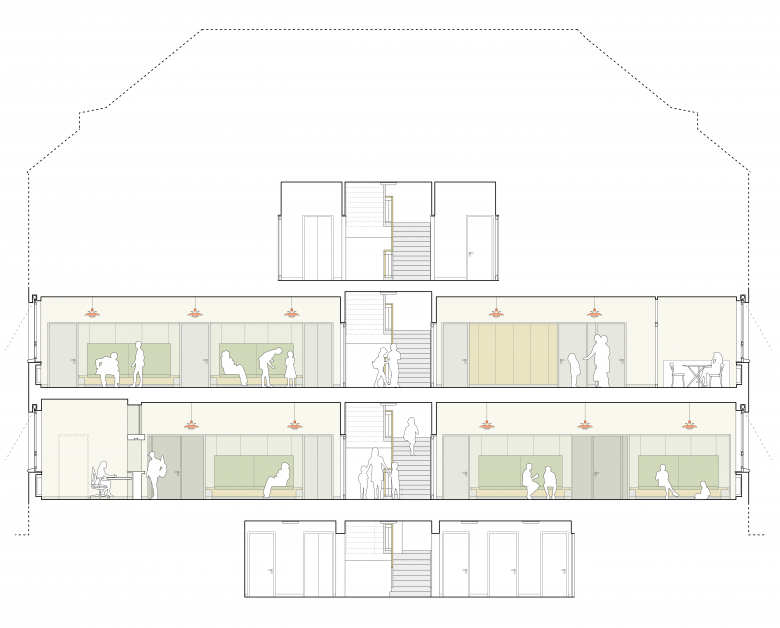 Städtische Poliklinik 修复与改造丨瑞士苏黎世丨nik biedermann architekten gmbh-18