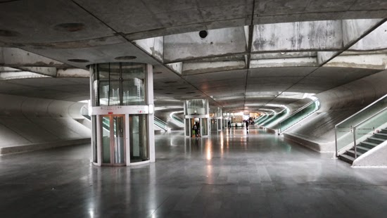 里斯本城市交通换乘中心丨葡萄牙里斯本丨圣地亚哥·卡拉特拉瓦（Santiago Calatrava）-9