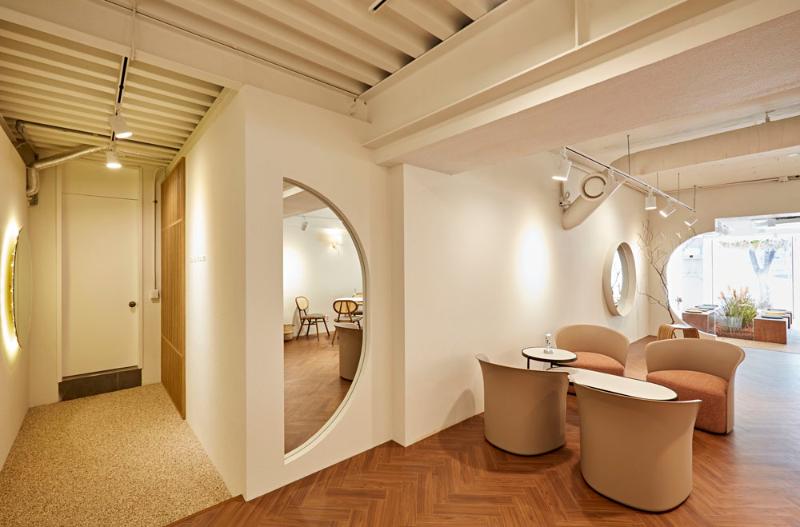 50 平温馨烘焙咖啡馆，韩式简约风格室内设计-14