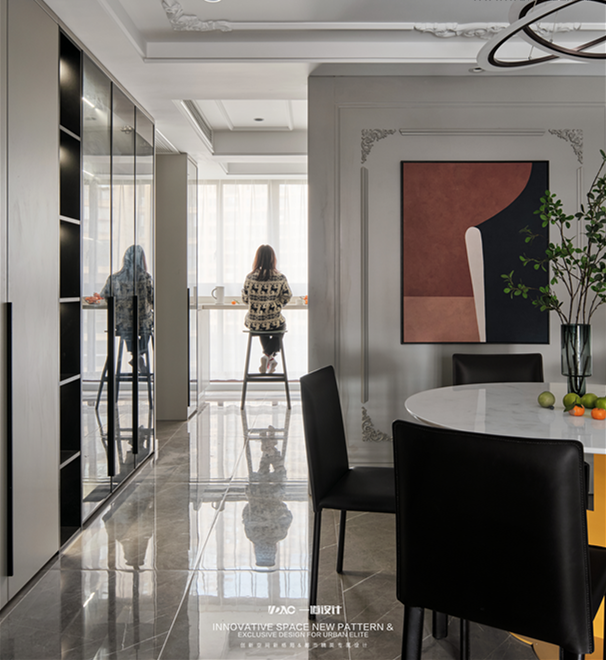 苏河鼎城 165㎡现代法式丨一道设计-36