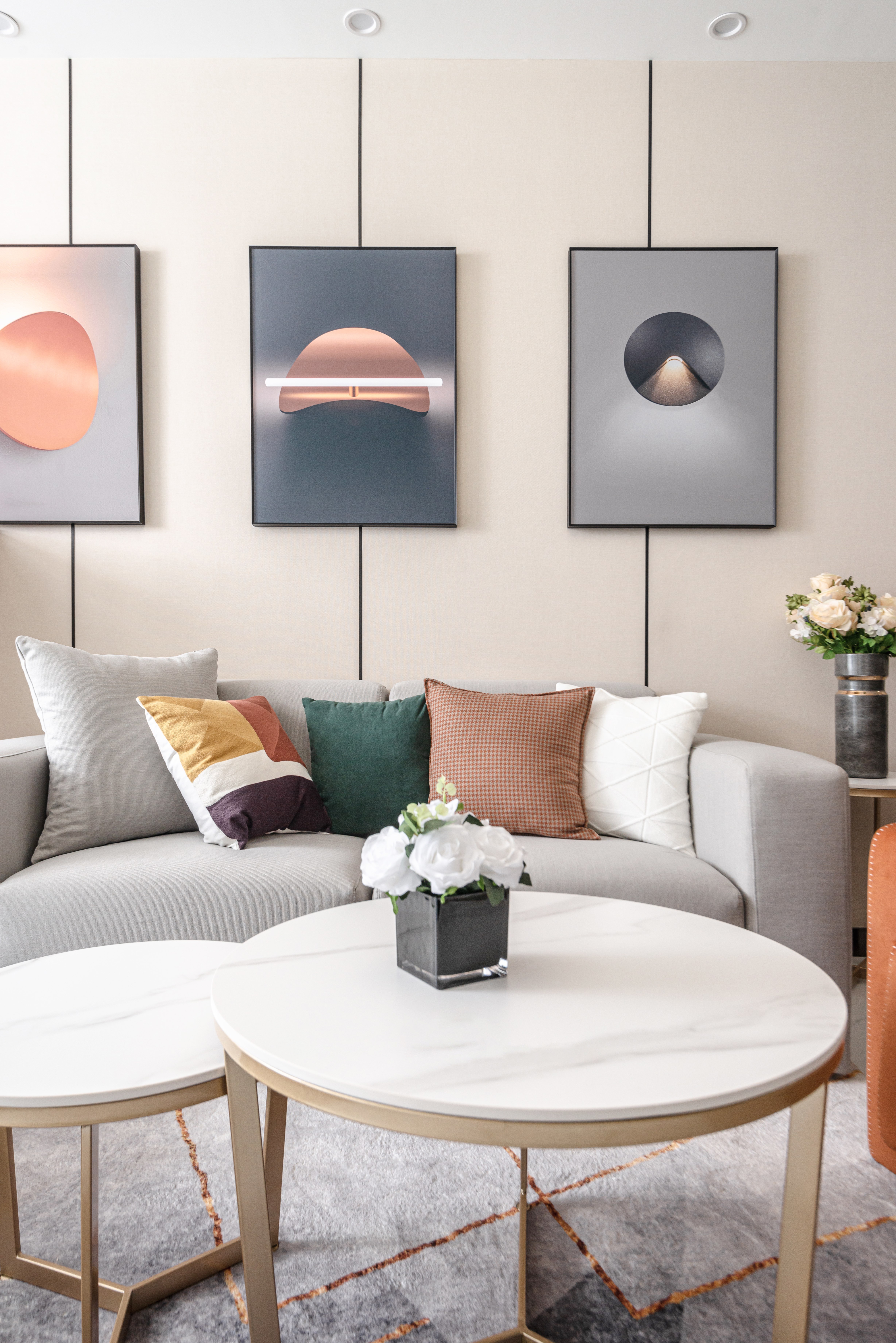 迎著晨曦 90㎡温暖美宅丨梦马设计-4