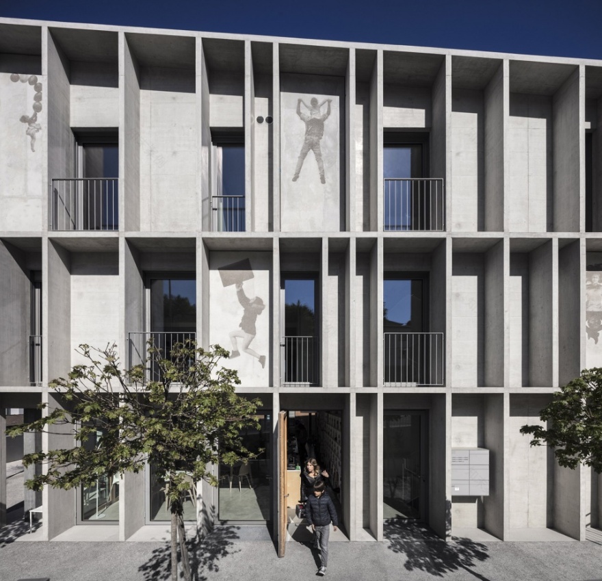 创新模块化设计 | 瑞士 TORRE D’ANGOLO 学习中心-18